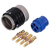 Amphenol Air LB Germany 1332M204MZ Connectors MALE PLUG SIGNAL TRANS SOLDER