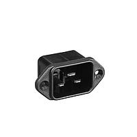 Bulgin PX0596/48 Inlets C20 FLNG MOUNT INLET 4.8MM TAB