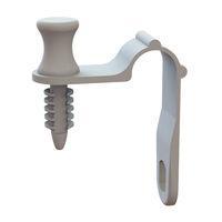 Essentra Components 22QCC187250 Cable Clamp Quick Cable Clamp, .250 Hold Dia, .188 Hole Dia