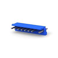 AMP Connectors - TE Connectivity 1744109-4 Shrouded 3.96 EP Hdr Assy, 9P, Omitted #8, Blue