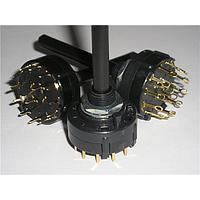 Lorlin CK1590 Rotary Switches ROTARY 2 POL 6 POS 6.35X17.5MM RND SHFT