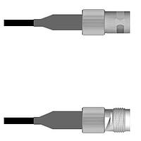 Amphenol Custom Cable Q-0904J0008010i RF Cable Assemblies BNC-SJ/TNC-SJ RG58 10I