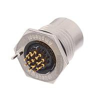 Amphenol LTW MSAS-12PFFP-SF8001 Sensor Cables / Actuator Cables M12PanelPCBshieldCon 12PIN F CONN F PIN