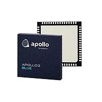 Ambiq Micro AMA3B1KK-KQR-B0 Apollo3 Blue Low Power System On Chip Cortex-M4F 96MHz, 1MB Flash, 384KB SRAM, BLE5, 64-pin QFN, B0
