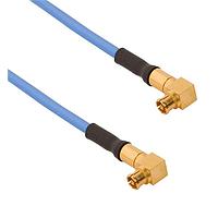 Amphenol SV Microwave FRSMPM-047-FRSMPM-120 RF Cable Assemblies SMPM R/A F  SMPM R/A F 12"Cable