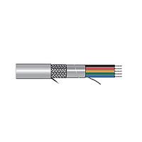 Alpha Wire 5154C SL001 Multi-Conductor Cables 20 AWG 4 Conductor 300V SupraShield PVC PVC, 1000 ft Spool - Slate