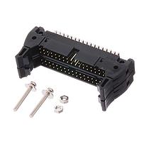 Omron Electronics XG4A-3439-A Flat Cable Connectors 2Tier RA Plug 34x2P Long Lock 1Polarize