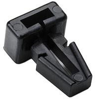 HellermannTyton TM1SF0M4 Cable Tie Mounts TM1SF PUSH MOUNT BLK-T50.25H