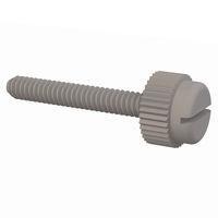 Essentra Components 090440075TEG Thumb Screw Slotted Thumb Screw, #4-40 Thread, 3/4 Lg