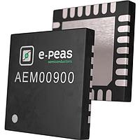 e-peas AEM00900-QFN Charge Management Compact PMIC with Source Voltage Level Configuration for Single/Dual PV Cells or Pulsed Source