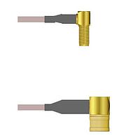 Amphenol Custom Cable Q-2S03V000H096i RF Cable Assemblies SMA-RJB/SMB-RP G142 96I