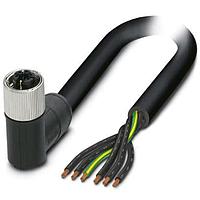 PHOENIX CONTACT 1414907 Sensor Cables / Actuator Cables 6POS Power Cable Black-Gray 3m