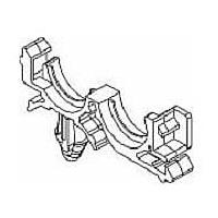 Aptiv 12034281 Accessories CONDUIT CLIP ROSEBUD 6.35 DIA
