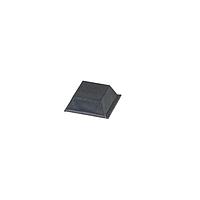 Bud Industries F-3599 Mounting Foot Rubber Feet, Square 0.81 x 0.31" High