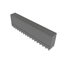 Samtec ESW-116-12-L-D Stackthrough .100" Elevated Socket Strip