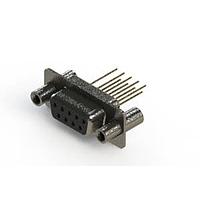 EDAC 628-M09-223-BT4 D-Sub Connectors - Standard Density Vertical Machined D-Sub Connector