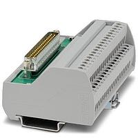 PHOENIX CONTACT 1100967 Terminal Block Interface Modules VARIOFACE module for the SIMATIC ET200SP HA with screw connections and male D-SUB connector  for mounting on NS 35 rails  37-pos.