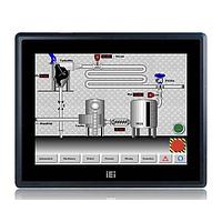 IEI Technology DM-F12A/PC-R32 Display Modules 12" 600 cd/m XGA LCD monitor, Aluminum die casting front panel, Black color, W/ USB projected capacitive touch screen, 9 -36V DC input, Powder paint, R32