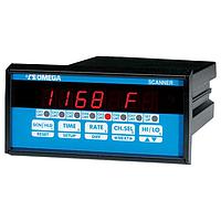 OMEGA DPS3204-RTD-1-6 1/8 DIN 4 & 7-Channel Temp. / Process Scanner with Opt. Outputs (None, 1/8 DIN, 240 Vac)
