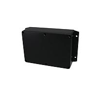 Bud Industries AN-2856-AB Electrical Enclosures Aluminum Enclosure with Mounting Flanges Black (6.7 X 4.8 X 2.2 In)
