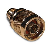 Amphenol RF 242130 RF Adapters - Between Series N PLUG TO TNC JACK ADAPTER