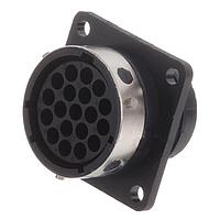 ITT Cannon TR1619RFH1NB Connectors TRI R RECP F FLG SEAL 0-19