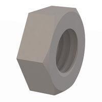 Essentra Components 0462511HJN Jam Nut Hex Jam Nut, 5/8-11 Thread, .375 Height