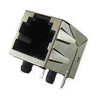 Amphenol Commercial Products RJE0116201 Modular Connectors / Ethernet Connectors 6P6C Single Port Shielded