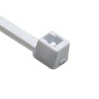 HellermannTyton T18L10M4 Cable Ties Cable Tie, 8" Long, UL Rated, 18lb Tensile Strength, PA66, White, 1000/pkg