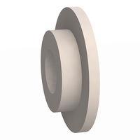 Essentra Components 12SWS0939 Shoulder Washer Shoulder Washer, .165 ID, .472 OD, .307 Shank OD