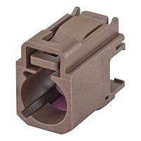 Rosenberger 59Z066-L00F Accessories Plastic housing Jack Right Angle F Brown