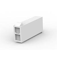 AMP Connectors - TE Connectivity 1586000-2 Plug Housing FREE HANGING PLUG 2P