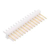 AMP Connectors - TE Connectivity 4-641215-4 Shrouded FRICTION LCK HDR 14P Straight Post gold