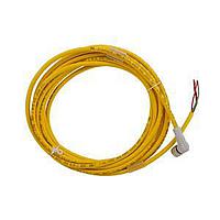 Eaton CSAR4F4CY1805 Sensor Cables / Actuator Cables CORDSET,RT ANG,AC 4P 4W,18GA,PVC YEL,5M