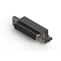 EDAC 622-025-360-551 D-Sub Connectors - Standard Density EDAC Standard Right Angle D-Sub Connector