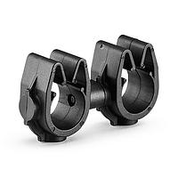 HellermannTyton 156-02334 MOC Clip to MOC Clip MOC Clip to MOC Clip, 10 mm, 10 mm, PA66HIRHSUV, Black, 2000/ctn