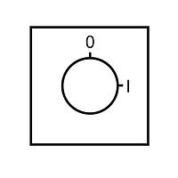 SCHNEIDER XBCY22011 Switch Hardware PUSHBUTTON LEGEND PLATE 22MM XBC