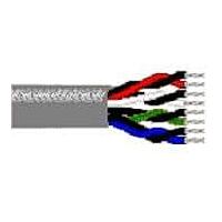 Belden 9746 0601000 Audio, Control and Instrumentation 22AWG 4PR UNSHLD 1000ft SPOOL CHROME