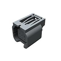 Yazaki 7283276430 Receptacle Housing CONN 6P 025 BLK