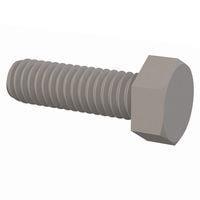Essentra Components 0331218100XM225 Cap Screw Hex Bolt, 5/16-18 Thread, 1 Lg