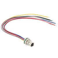 Bulgin PXMBNI08FPF08AFLM11002 Straight M8 A-coding 8 Pins Female Panel Mou