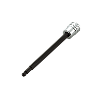 KTC BT2-7/32BPL 1/4"Sq. Long Ball Point Hex. Bit Socket (7/32 inch)