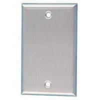 AIM-Cambridge / Cinch Connectivity Solutions 27-8485 Faceplate WALLPLATE ST/STEEL NO HOLE