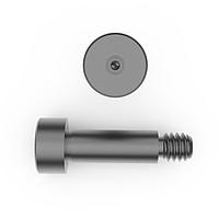 RAF Electronic Hardware 6930-SS Shoulder Screw 5/16HD X 0.8750 X 8-32Thd Shoulder Screw