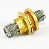 Fairview Microwave SM3013 Hermetically Sealed 2.4mm Female to 2.4mm Female Bulkhead Adapter (45 Ghz)