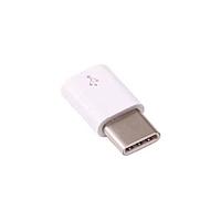 Raspberry Pi SC0221 USB Micro USB(F) to USB-C(M) Adapter White