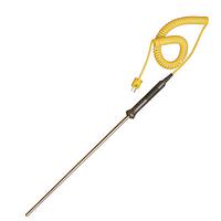OMEGA NHXL-116E-RSC-12 High Temp Low Drift Handheld Thermocouple Probes (Thermocouple, N, 1038 °C, Utility Handle Probe)