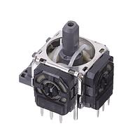 Alps Alpine RKJXV1220001 Multi-Directional Switches Tilt operating type / With Lever return mechanism / Operating angle 23 Deg. (Each Direction)