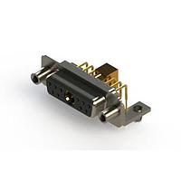 EDAC 630-11W1640-5ND Mixed Contact D-Sub Connectors Right-angle Power Combo D-Sub Connector