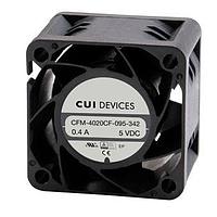Same Sky (formerly CUI Devices) CFM-4020CF-295-342-20 DC Fans dc axial fan, 40 mm square, 20 mm, 24 Vdc, omniCOOL, 9500 RPM, 11.88 CFM, TS